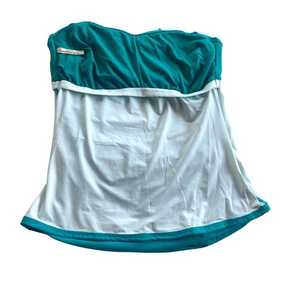 Kenneth Cole Ruched Ruffle Tankini Swimsuit - Picture 8 of 10